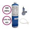 100 ppm Methane (CH4) & Hydrogen (H2) - Calibration Kit
