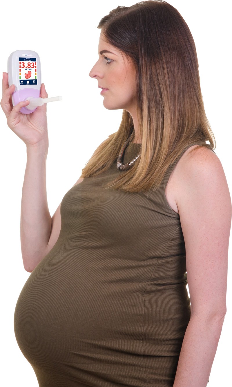Pregnant woman Microbaby