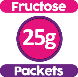 Fructose 25g Packets S
