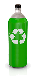 calibration gas recycling