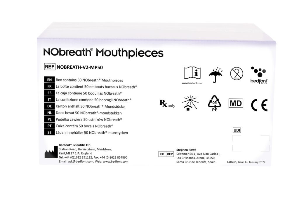 NObreath® Mouthpieces coVita